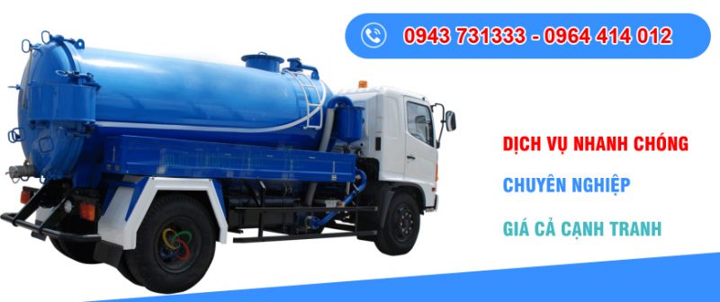 Hút hầm vệ sinh tại Nghệ An giá rẻ 0943.731.333