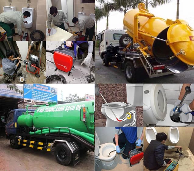 Thông tắc cống tại huyện Hoằng Hóa