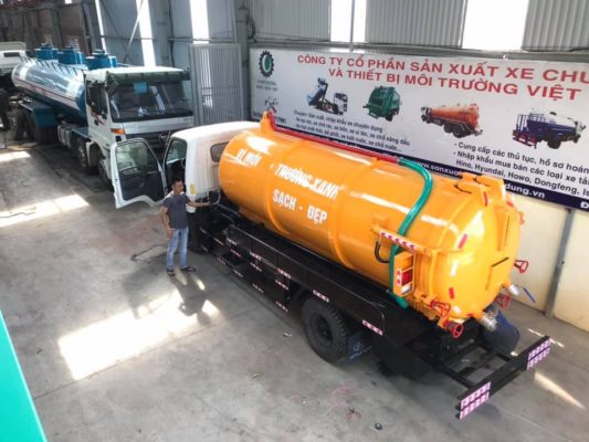 Hút bể phốt tại Vĩnh Phúc